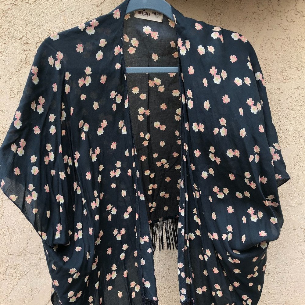 Hollister Floral Cardigan